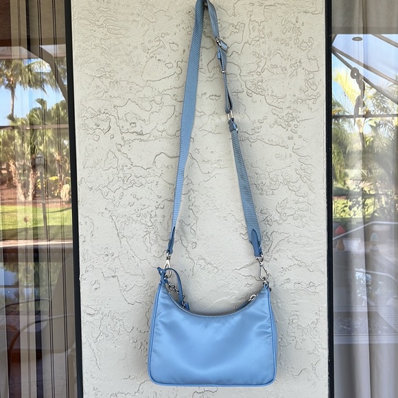 🌈 PRICE DROP🌈PRADA gorgeous new bag. Worn twice , has silver strap and more. - Picture 8 of 14